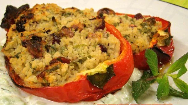 Пълнени чушки с кускус