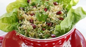 Табуле с амарант и нар