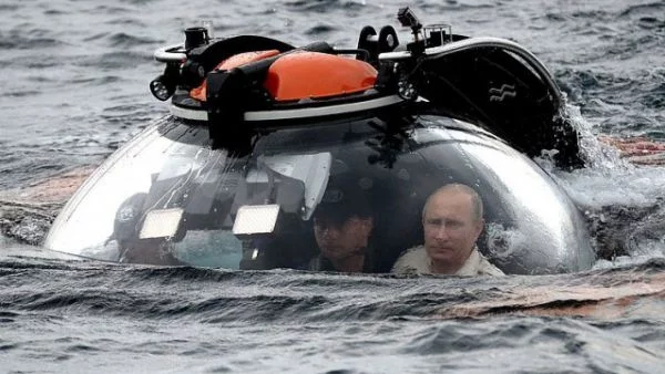 Путин се спусна на дъното на Черно море