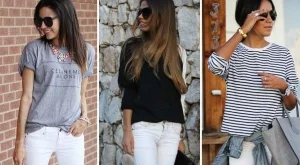 6 начина как да носим бели дънки