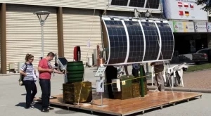 За първи път у нас показват соларна станция за мобилни устройства