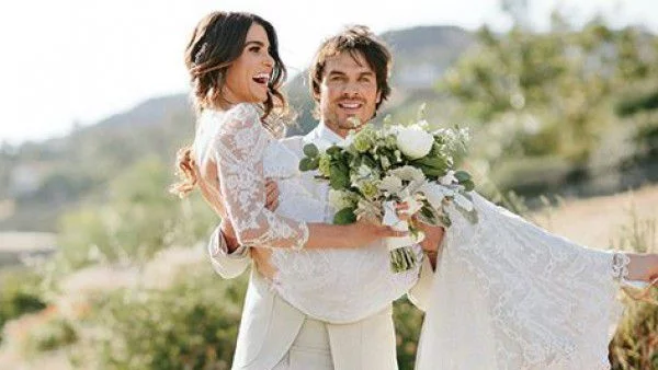 Вижте снимки от сватбата на Ники Рийд и Иън Сомърхолдър