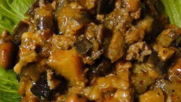 Предястие с патладжани и бамя