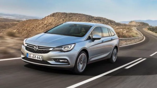 Opel Astra Sports Tourer предлага до 1630 л товарен обем