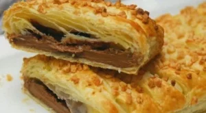 Шоколад в бутер тесто