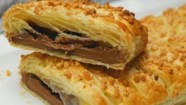 Шоколад в бутер тесто