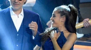 Ариана Гранде в дует с Андреа Бочели