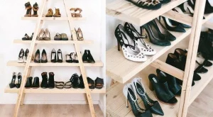 Направи си сама: Стойка за обувки от стълба
