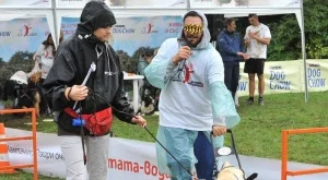 Въпреки дъжда стотици се включиха в "ЖИВЕЙ АКТИВНО! и със своето куче“