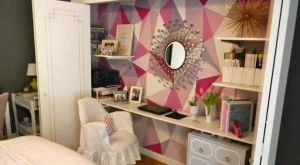 Как да превърнеш гардероба в домашен офис