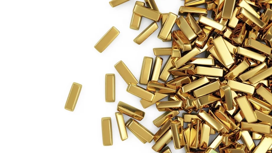 Златото с ръст за първи път от три седмици