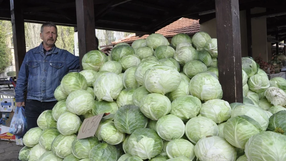 Цената на зелето с най-голям ръст 