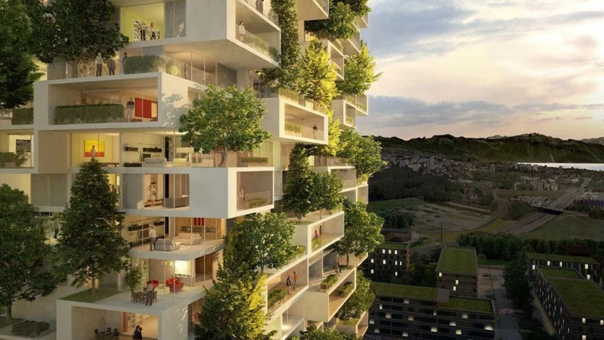 В Швейцария строят "вечнозелен" жилищен блок 