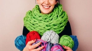 Оплети си сама: Топъл шал