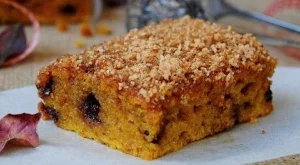 Сладкиш с печена тиква и шоколад 