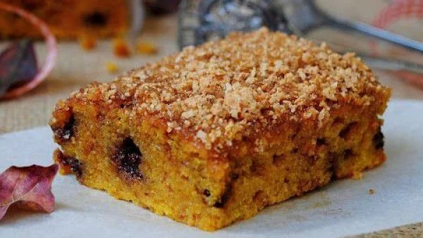 Сладкиш с печена тиква и шоколад 