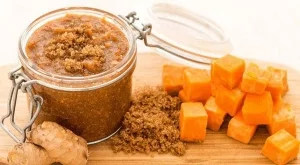 Скраб за тяло със сладки картофи