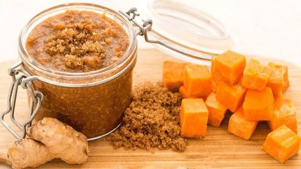 Скраб за тяло със сладки картофи