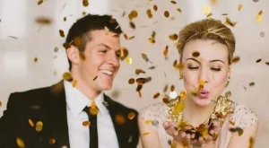 Сватба с пайети и блясък