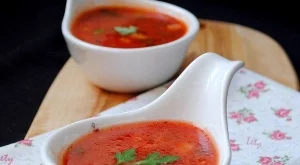 Бърза зимна доматена супа
