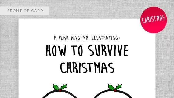 Коледните картички не са отживелица. Особено тези със забавни послания