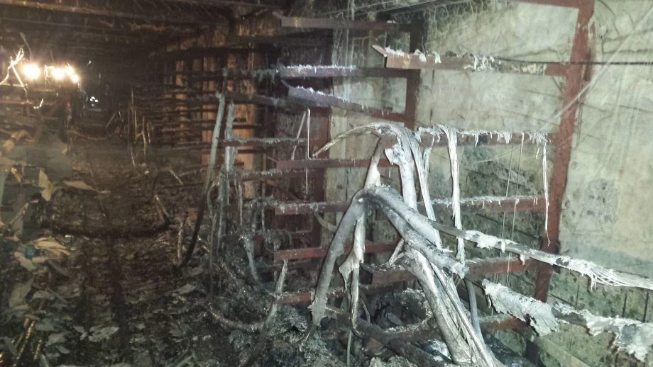 Пожарът в "Люлин" ще струва 100 000 лева на ЧЕЗ