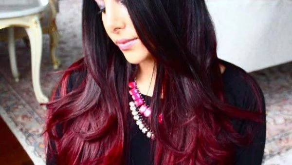 Омбре при косите и през 2016