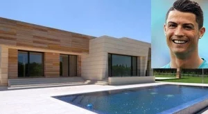 В дома на Кристиано Роналдо (видео)