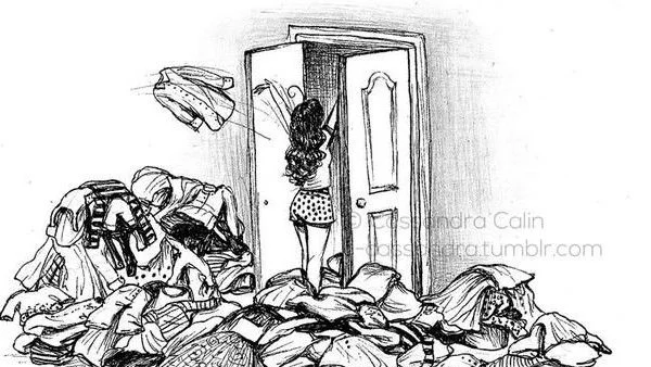 Женските ежедневни проблеми в забавни картинки