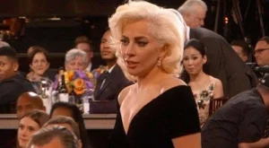 Гага и Ди Каприо със забавен момент на Златните глобуси