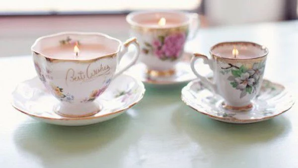 Направи си сама: Свещ в чаена чаша