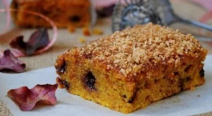 Сладкиш с печена тиква, шоколад и амарети