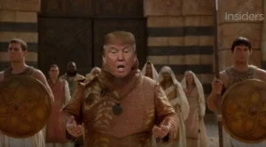 Доналд Тръмп влезе в "Игра на тронове" (видео)