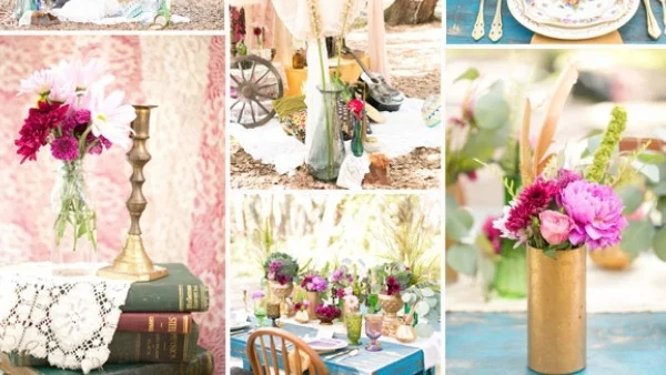 Бохо декорация за пролетната ви сватба