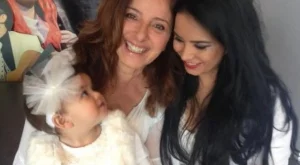 Внучката на Катето Евро стана на годинка (снимки)