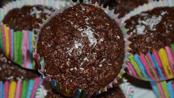 Шоколадови мъфини без брашно