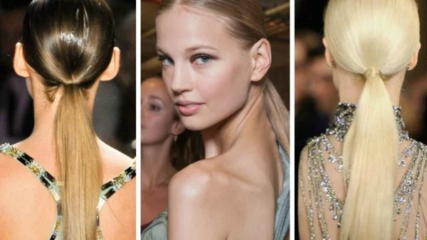 3 свежи идеи за прически с ниска опашка