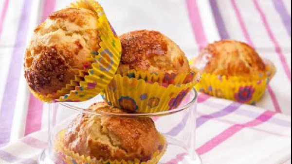 Козуначени мъфини с локум