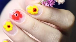 Лесен флорален маникюр