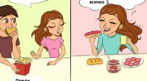 Животът преди и след брака в снимки