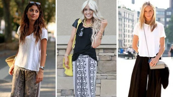 Как да носим актуалния панталон "Палацо"