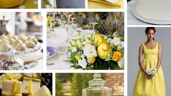Идеи за лимонена сватба