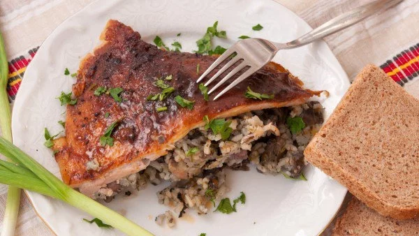 Пълнена агнешка плешка