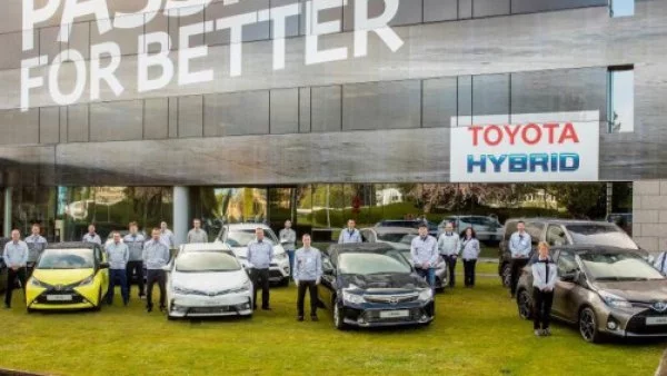 Toyota произведе 10-милионния си автомобил в Европа