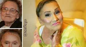 Баба стана звезда благодарение на умел грим