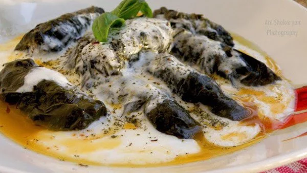  Сармички с лапад