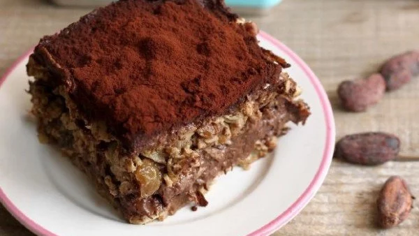 Веган торта с ябълки