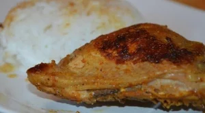 Пилешки бутчета по индийски