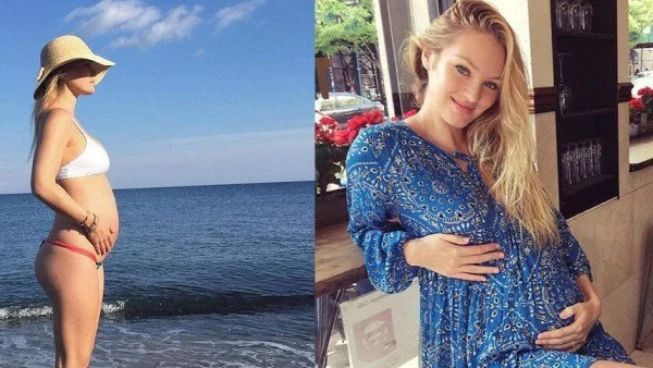 Бременните ангели показаха наедрели коремчета