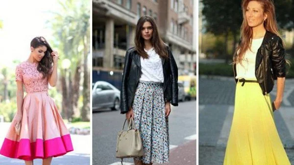 4 начина да носите любимата си пола с А-линия